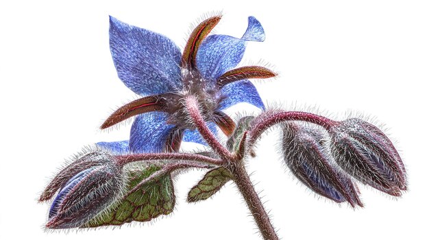 haftowany wzór roślinny